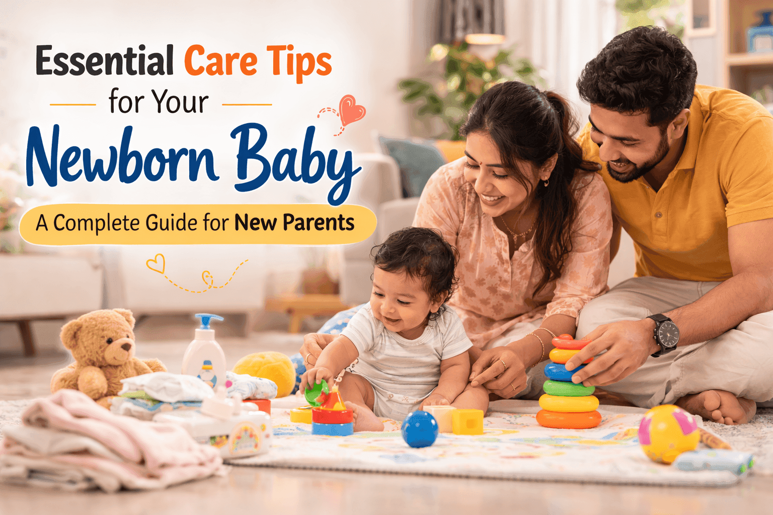 Essential Care Tips for Your Newborn Baby: A Complete Guide for New Parents